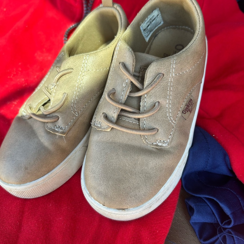 OshKosh B'gosh Tan Kids Sneakers